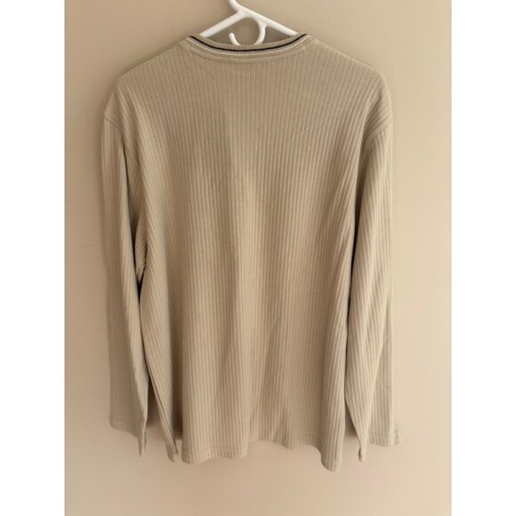 Old Navy Vintage Y2K Ribbed V-Neck Long Sleeve Sweater (Men’s L) NWT - Picture 7 of 11